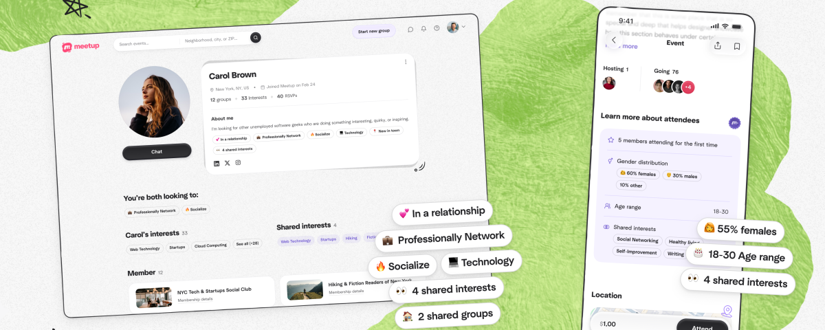 meetup mobile designed - Imagine ilustrativă