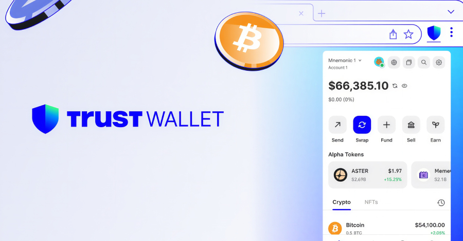 Vizual pentru trust wallet chrome pe secureitsolutions.ro
