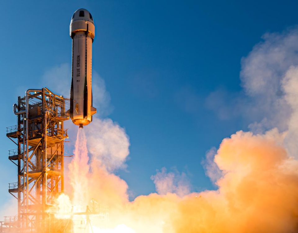 Foto reprezentând blue origin pausing - Outsourcing IT Romania