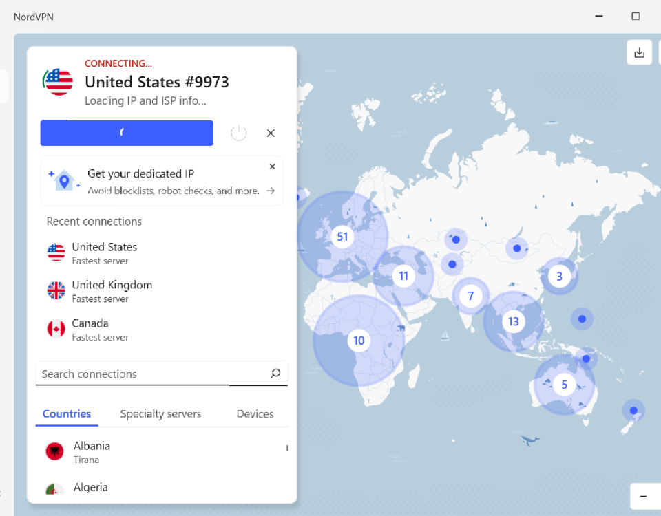 nordvpn review 2025 - Imagine ilustrativă